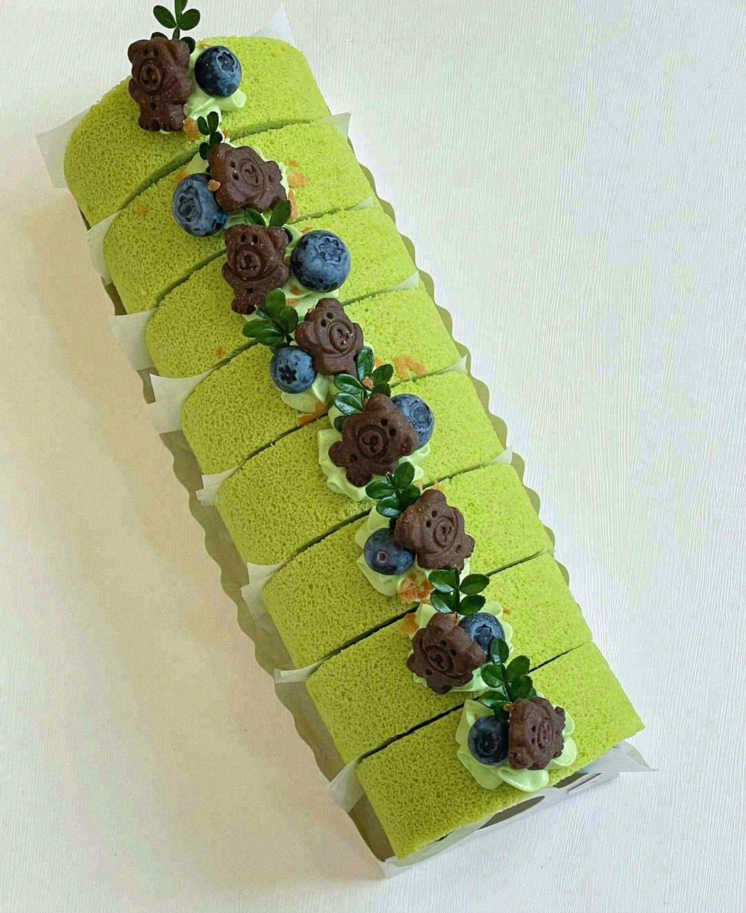 🌿夏天来了，非吃不可的抹茶蛋糕卷也来了  配图3