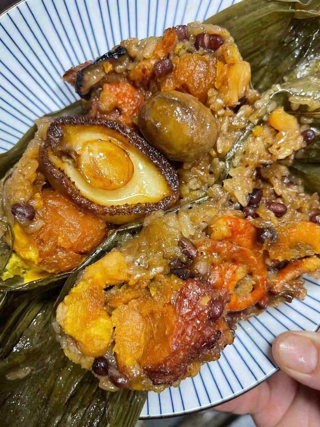 一整只鲍鱼入粽🦪这豪华程度，作礼粽不要太 配图2