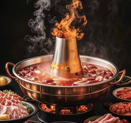 走进火锅店，香气扑鼻而来。在这温暖的空间 配图3