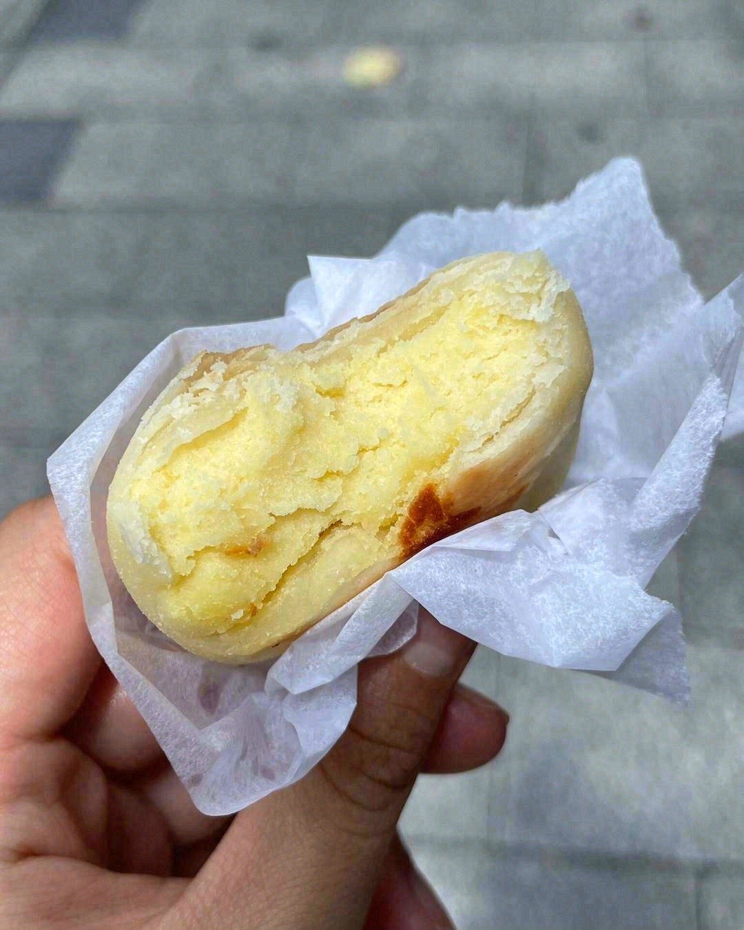 🥞清甜的绿豆馅饼，解馋不腻，吃一口就爱上 配图2