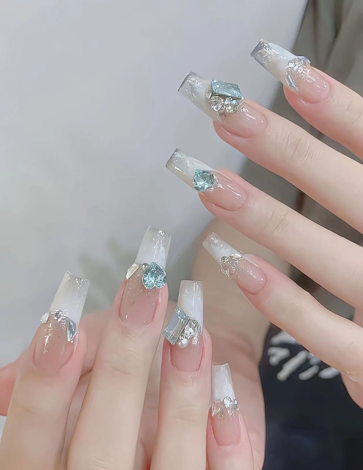 💅今天的美甲💅 依然是璀璨星河 依然是闪