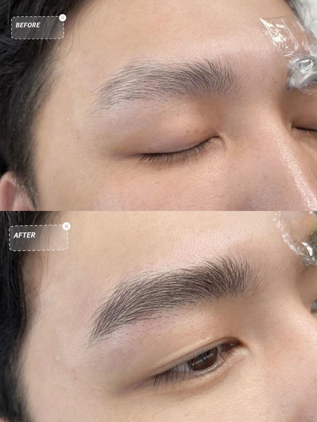 半永久男士眉🆚 ---✰喜看眉 富看眼✰