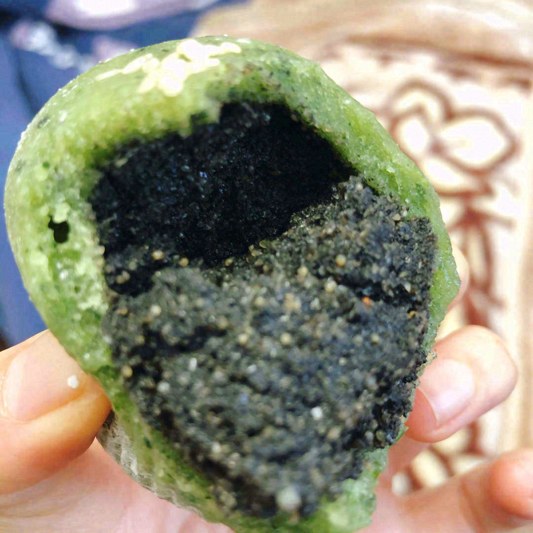 🌾黑芝麻青团，爱的不得了🧡 黑芝麻散发出 配图2