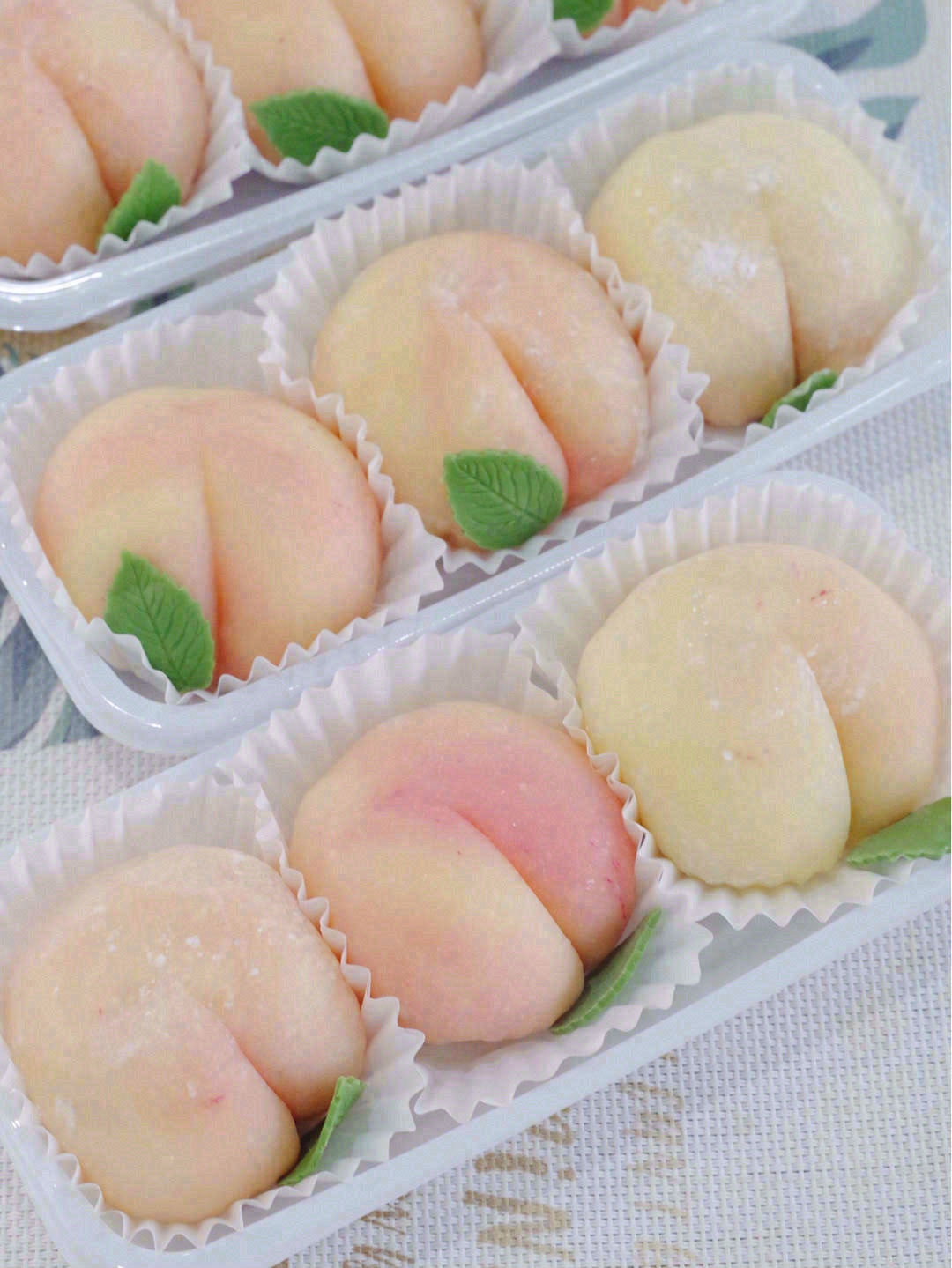夏日里的甜:🔆蜜桃臀雪媚娘🍑 一口咬下去 配图2