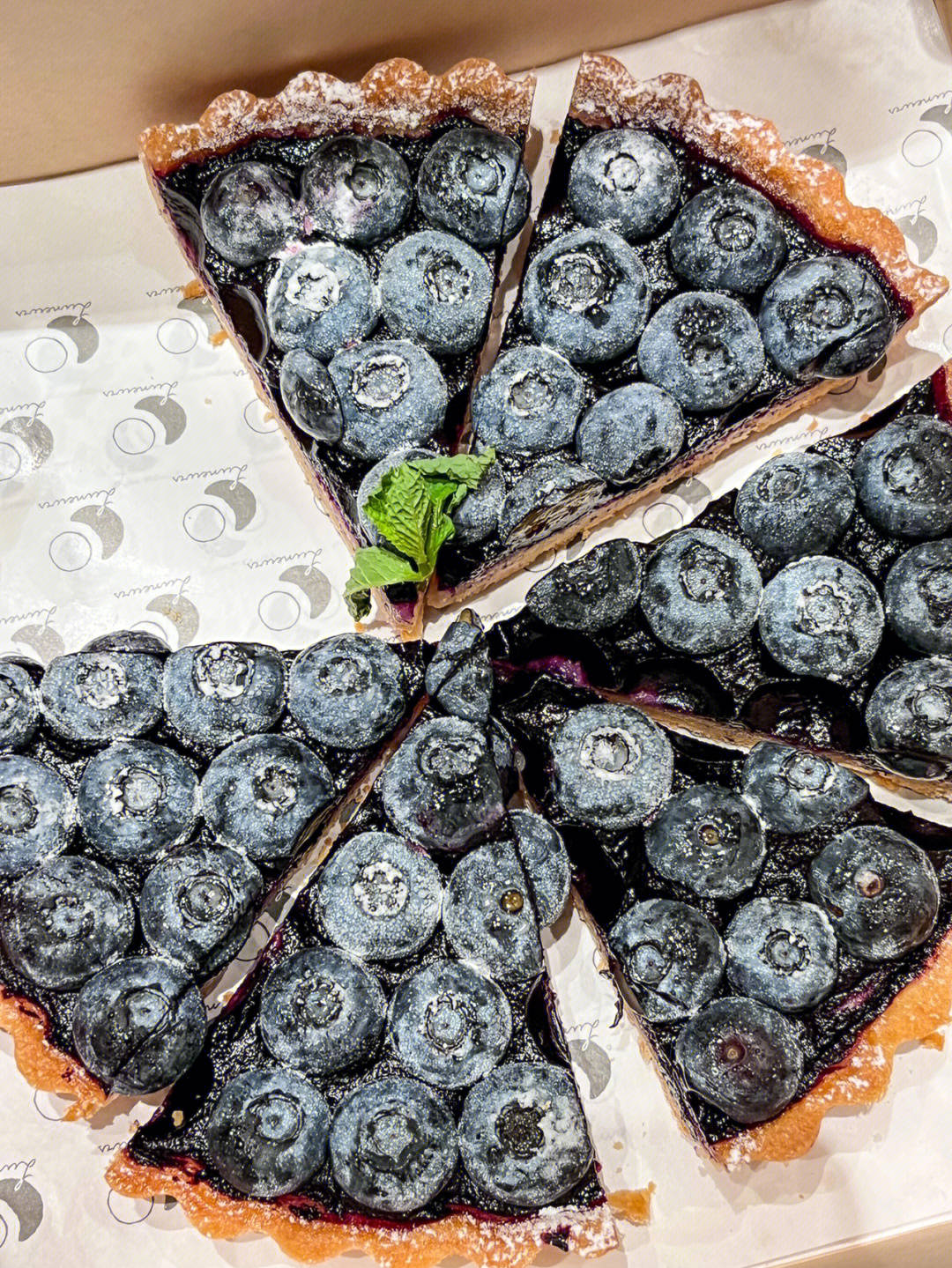 💥外酥里嫩的蓝莓乳酪塔✨酥脆的外皮，细嫩 配图3