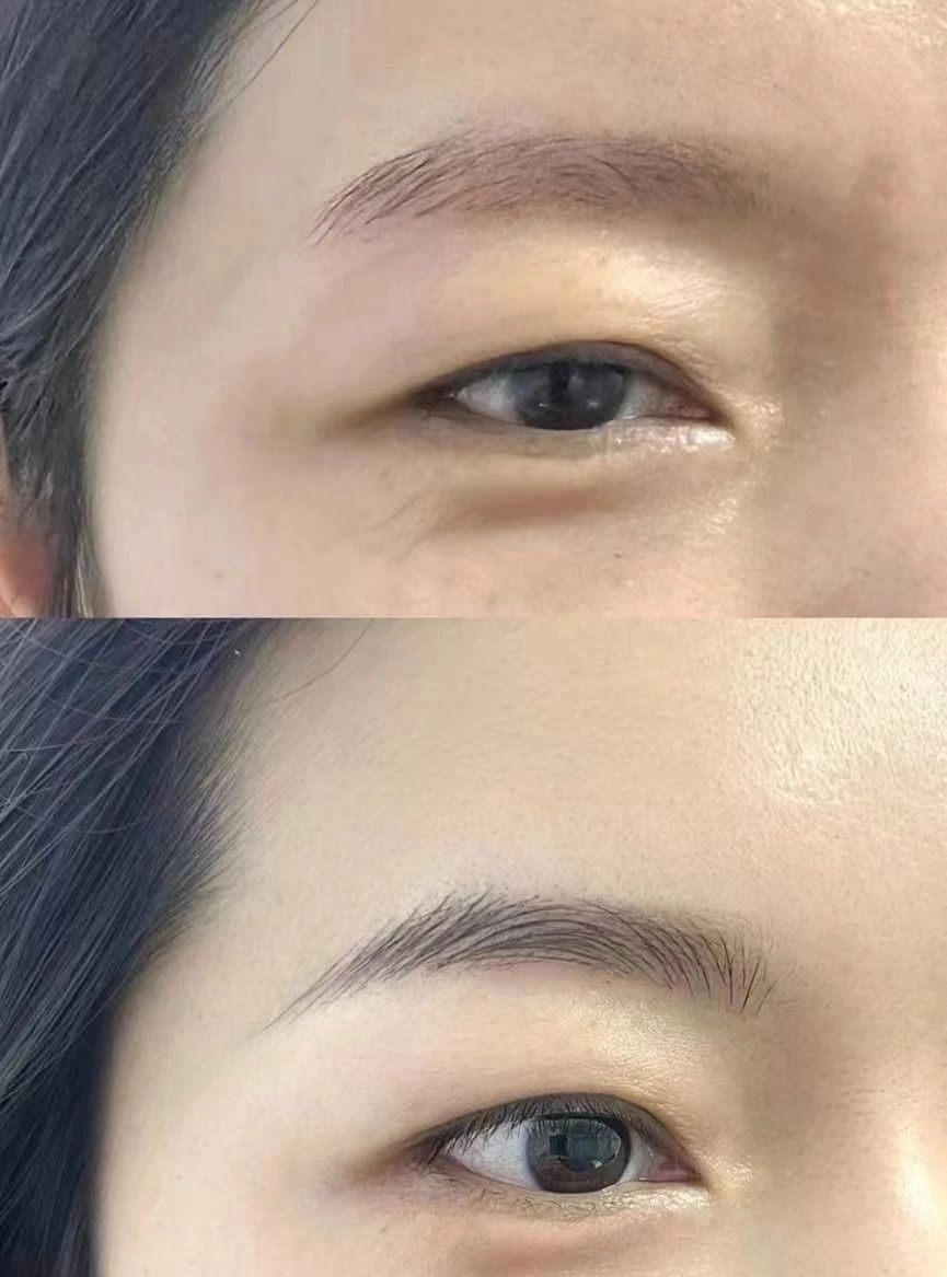 今日纹眉 用舒展的线条 补齐缺失的毛发 