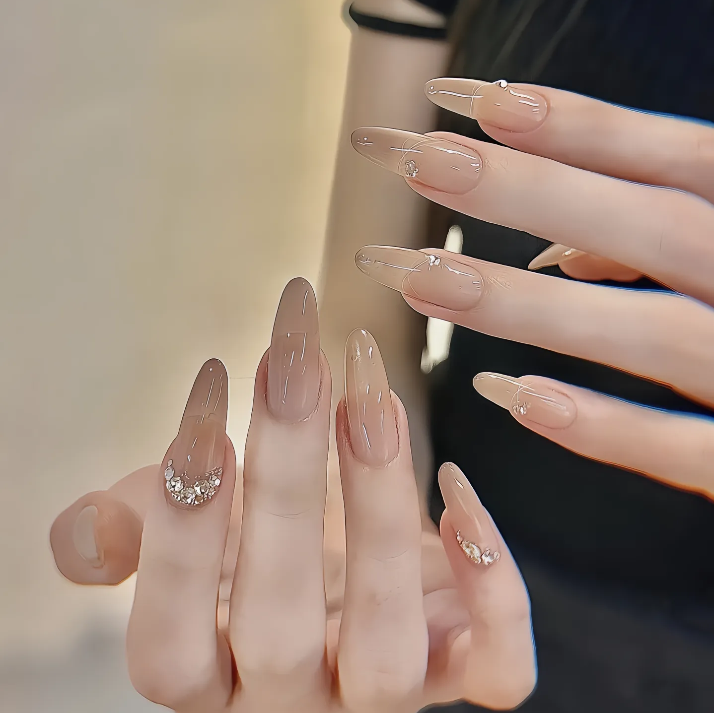 现实不允许我由着性子去做👉 但是美甲 💅 配图1