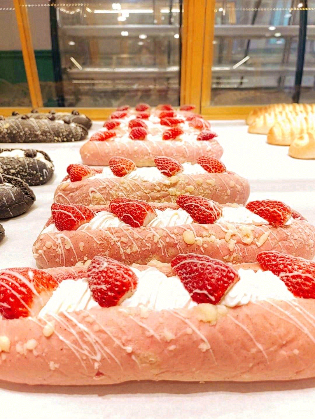 🍓草莓魔法棒面包 软乎乎的面包🥖 香喷喷 配图3