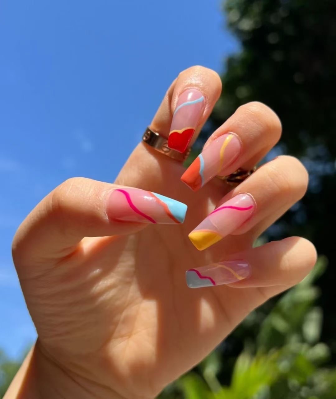 ✐.ɴɪᴄᴇ ᴅᴀʏ 〰︎ ❤️做自己喜欢的美甲 ✧藏不住的 配图6