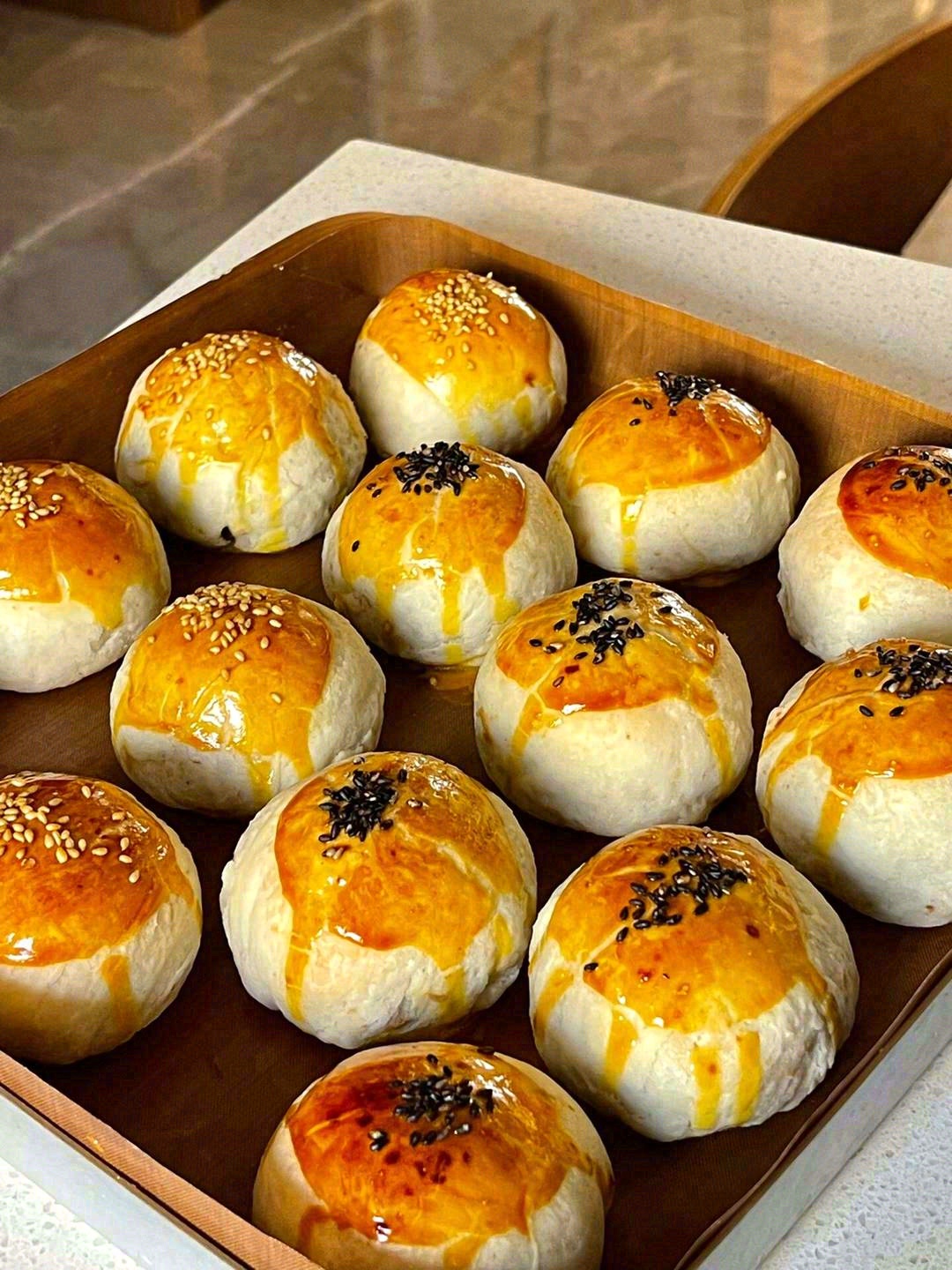 🥞外酥里糯 咸甜交错🥞 🌈层层叠叠的外皮 配图2