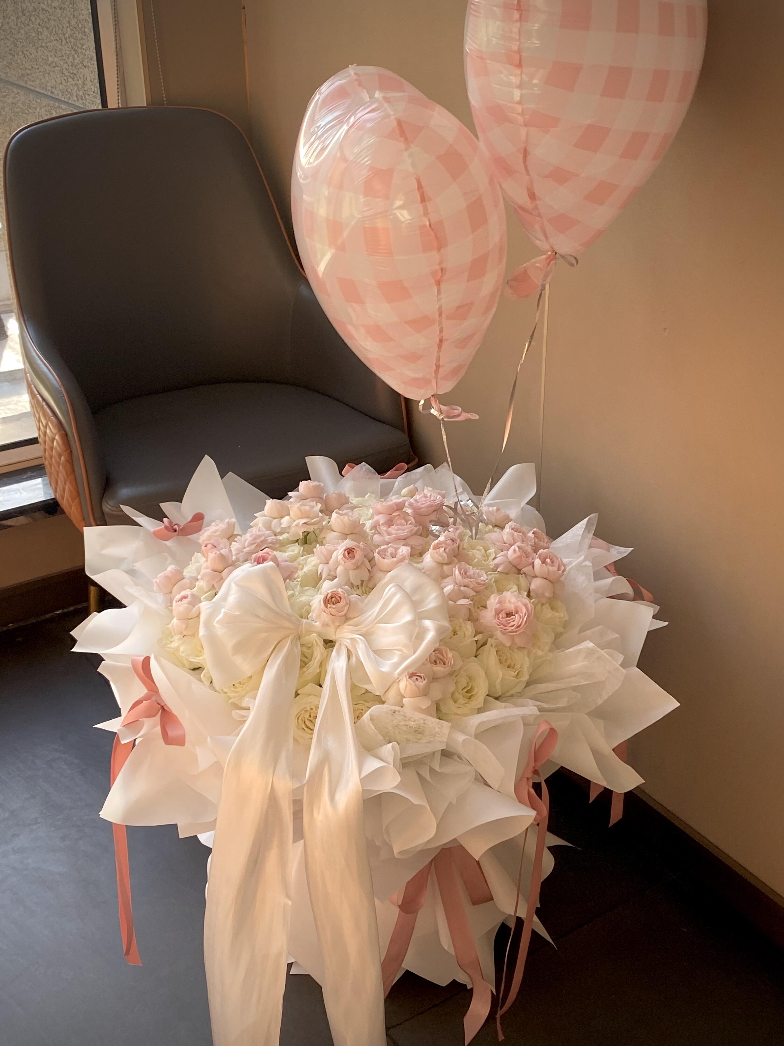 仙子之吻大花束💐 花束漫野 💗爱意长久  配图1