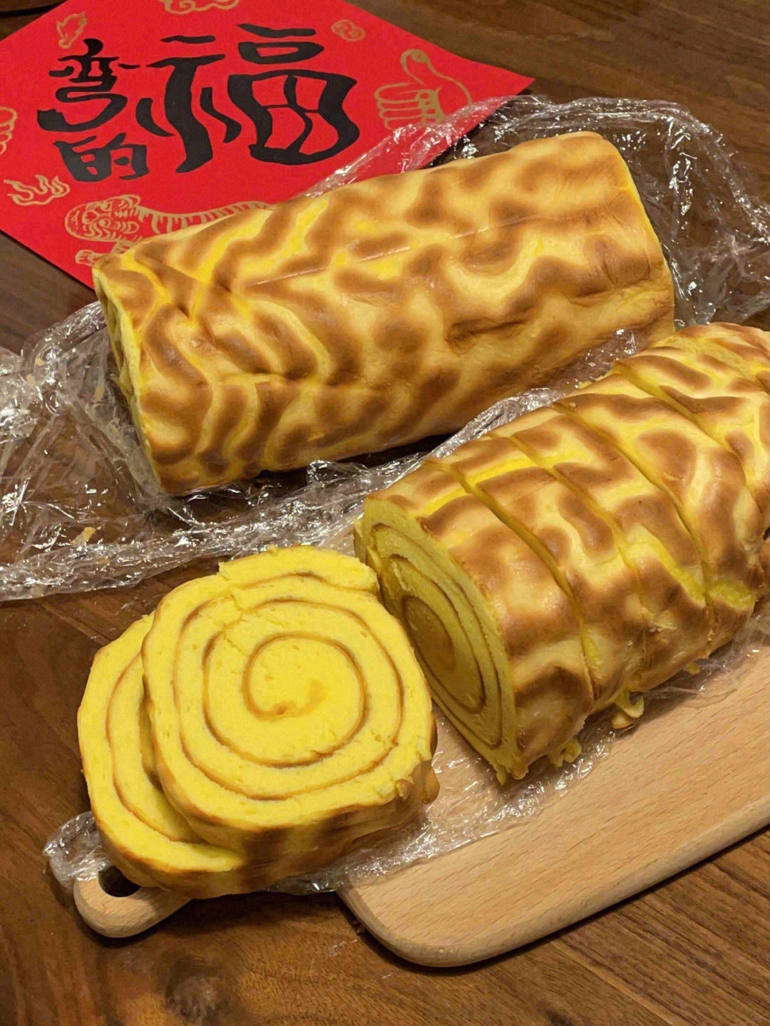 ⏰时隔多年，陪伴童年的🐆虎皮蛋糕卷，又乘 配图2