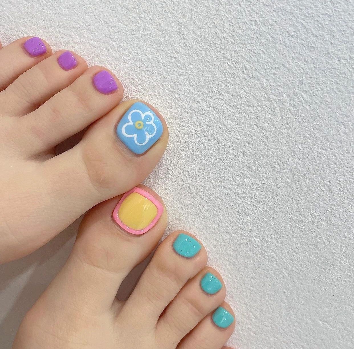 jiojio美甲｜ 夏日🔥小花🌸🌼简单一 配图3