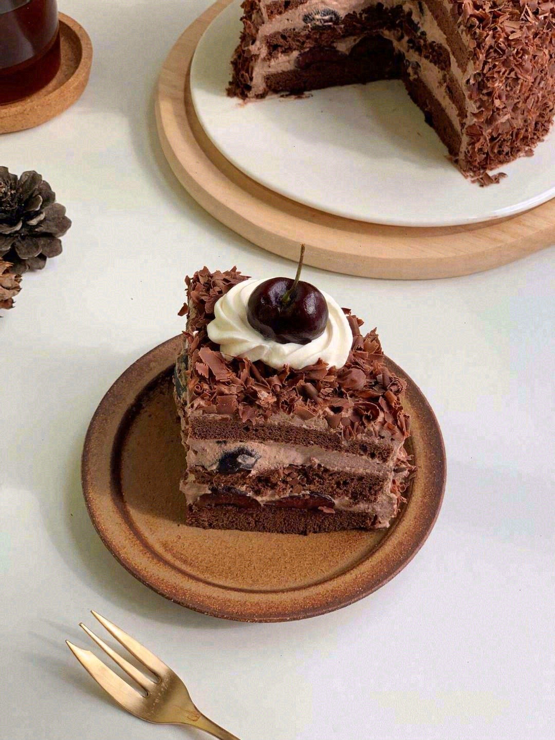 🍰怎么会有这么好吃的黑森林 🍫从里到外都 配图1