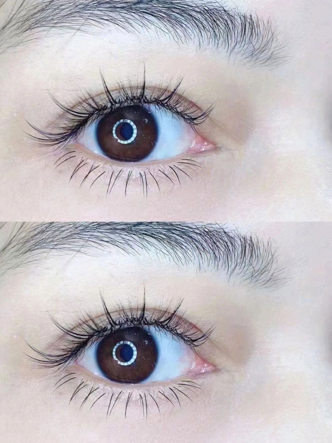 人靠衣装 美靠眼妆 👀😘 种睫毛是一个女