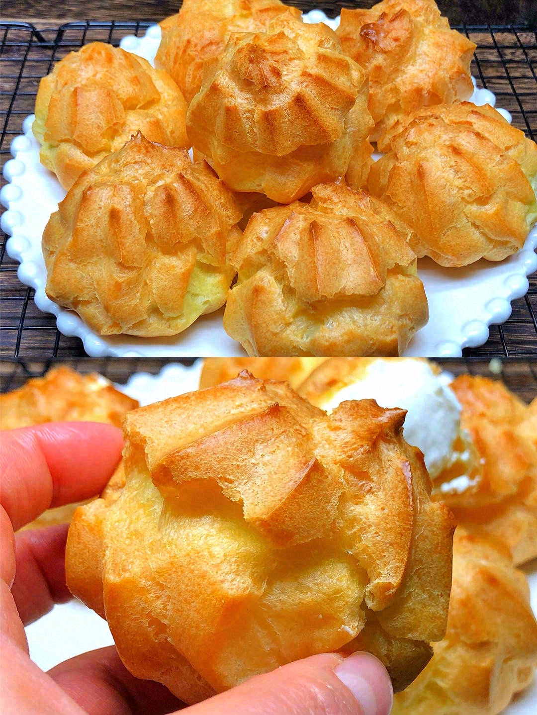 🍪酥酥的外皮里面填入冰冰凉凉的香草奶油馅 配图3