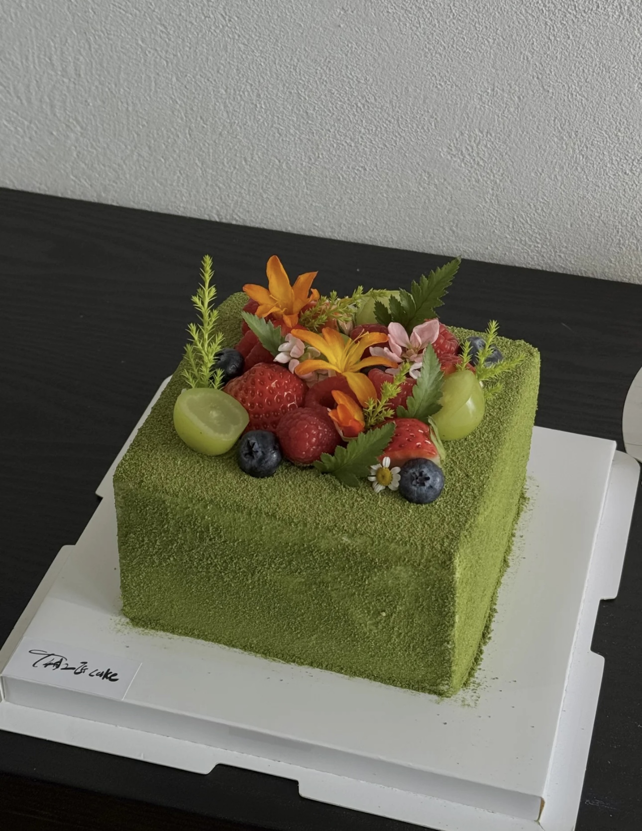 🍵「抹茶森林蛋糕，一口清新，自然的味道🌿 配图2