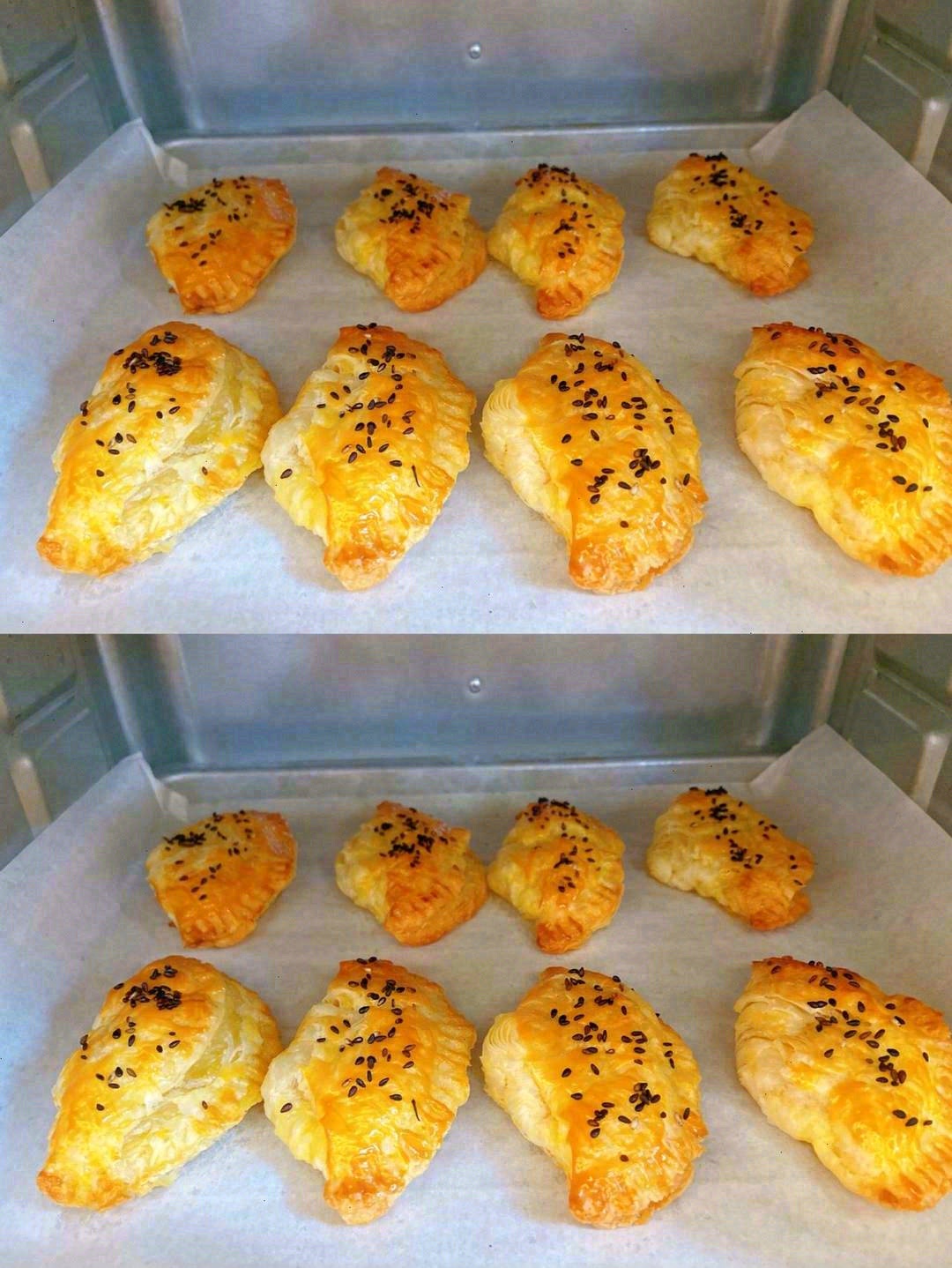🥟表皮酥脆，肉嫩香糯🍰闻起来一股淡淡的香 配图3