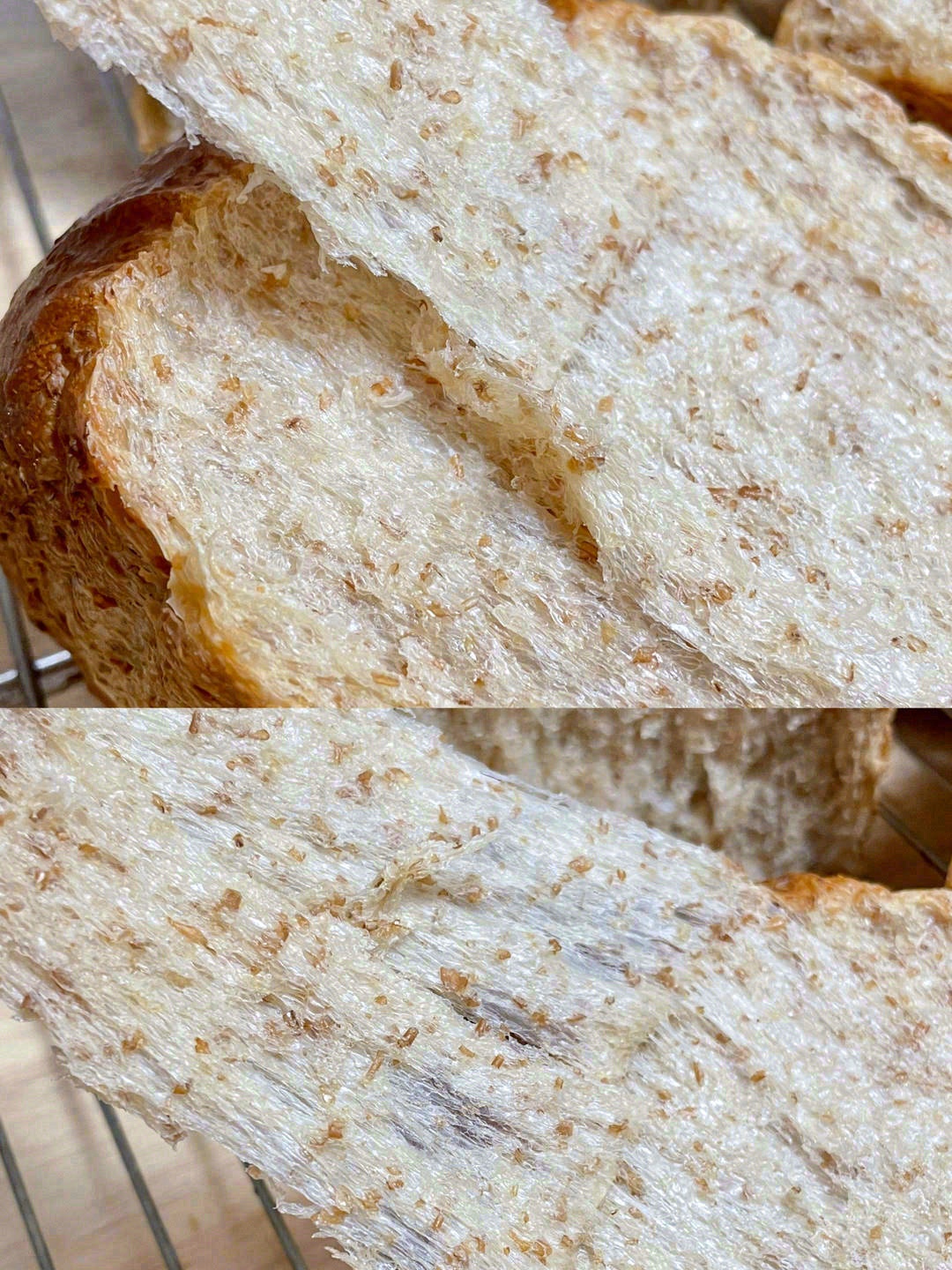 ⛱ 无糖无油全麦吐司🍞 😋口感韧性和嚼劲 配图1