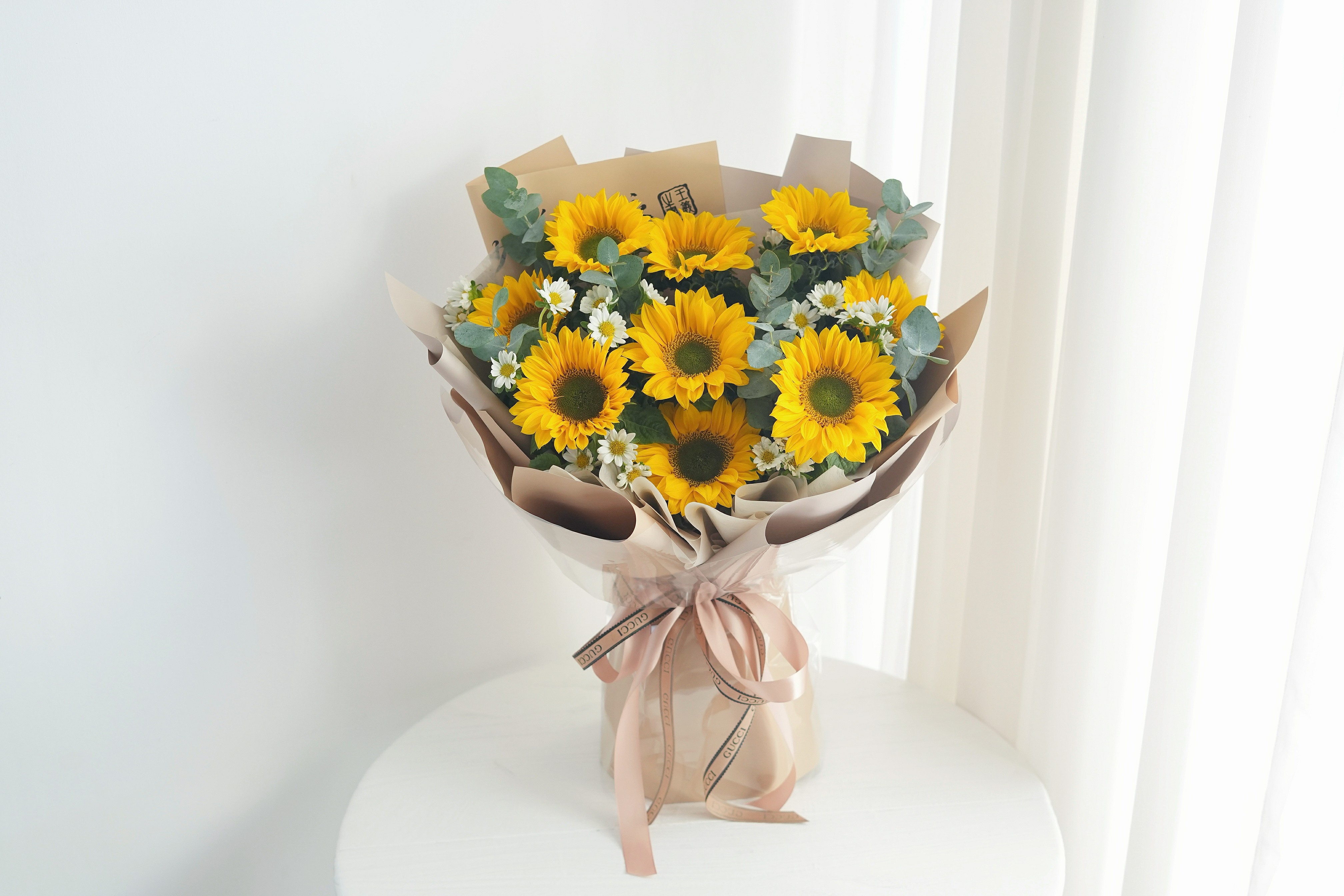 🌻向日葵成人礼花束🌻 愿你永远如🌻向日葵 配图2