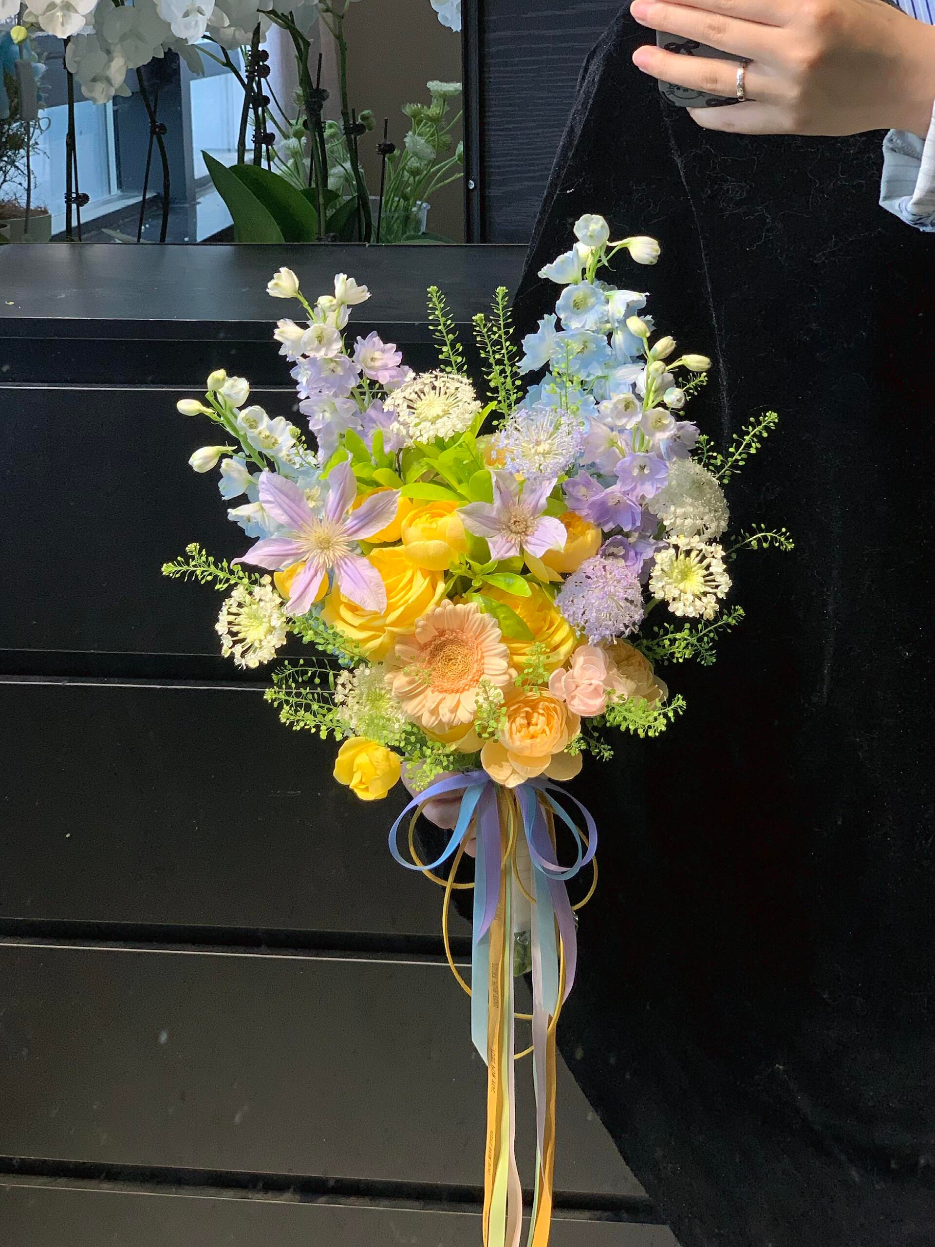 💐油画感温柔手捧花 自带春日滤镜的小太阳 配图1