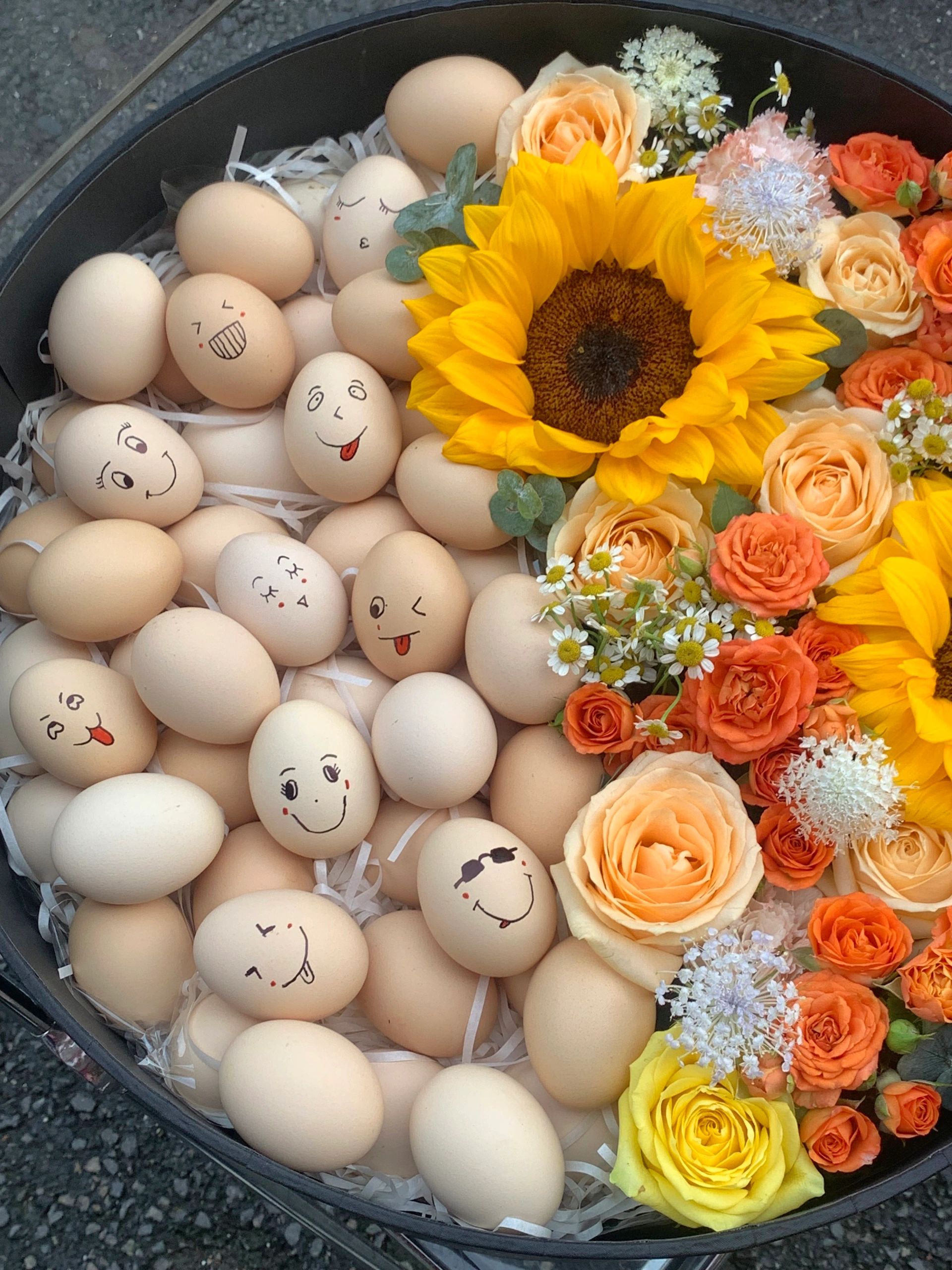 鸡蛋花盒🥚 送闺蜜生宝宝鸡蛋花盒🌸 鸡蛋 配图2