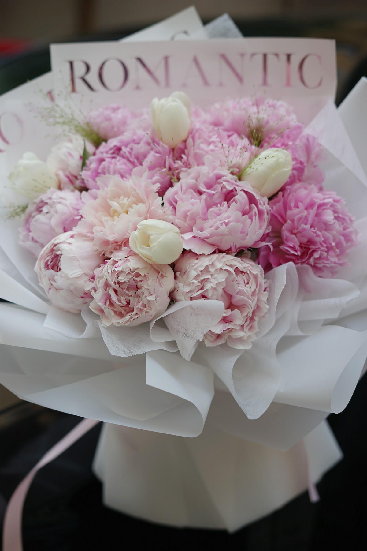 客订芍药郁金香花束 所有的爱♥都值得用花 配图1
