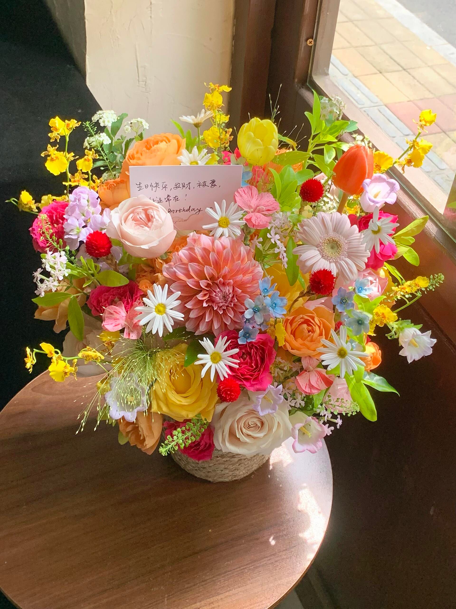 明黄 暖橙 柔粉 浅蓝 淡紫 绛红 💛🧡 配图2