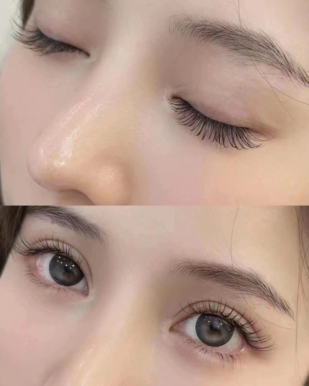 精致的睫毛是美丽该有的样子 角蛋白翘睫 