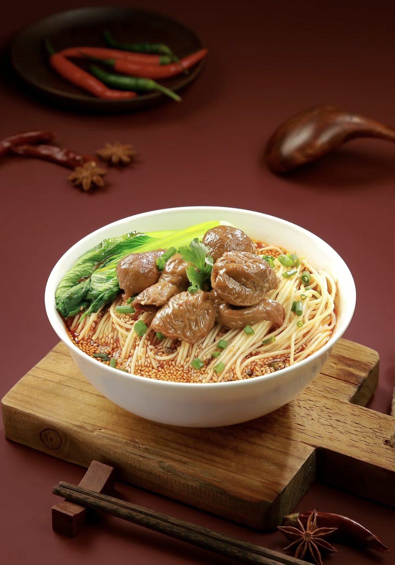 人间烟火抚人心，一碗小面，暖本心， 午餐 配图2