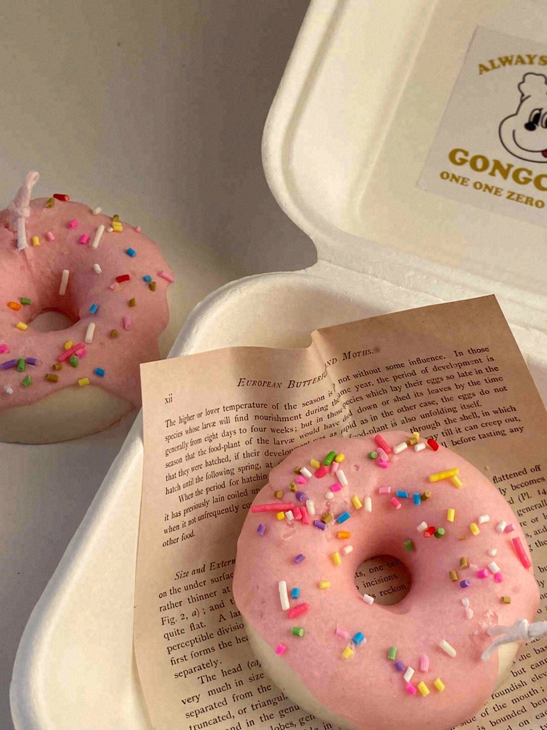吃下这个甜甜圈🍩那就甜甜笑一个吧😊#甜甜 配图2