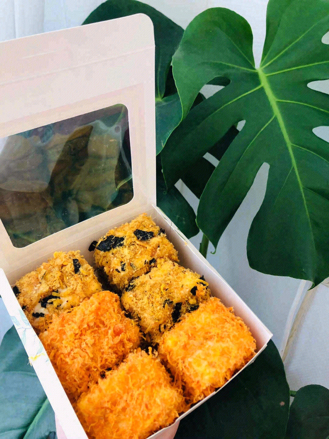 💛内心柔软的奶香蛋糕🥧，外表松脆的蟹黄肉 配图1