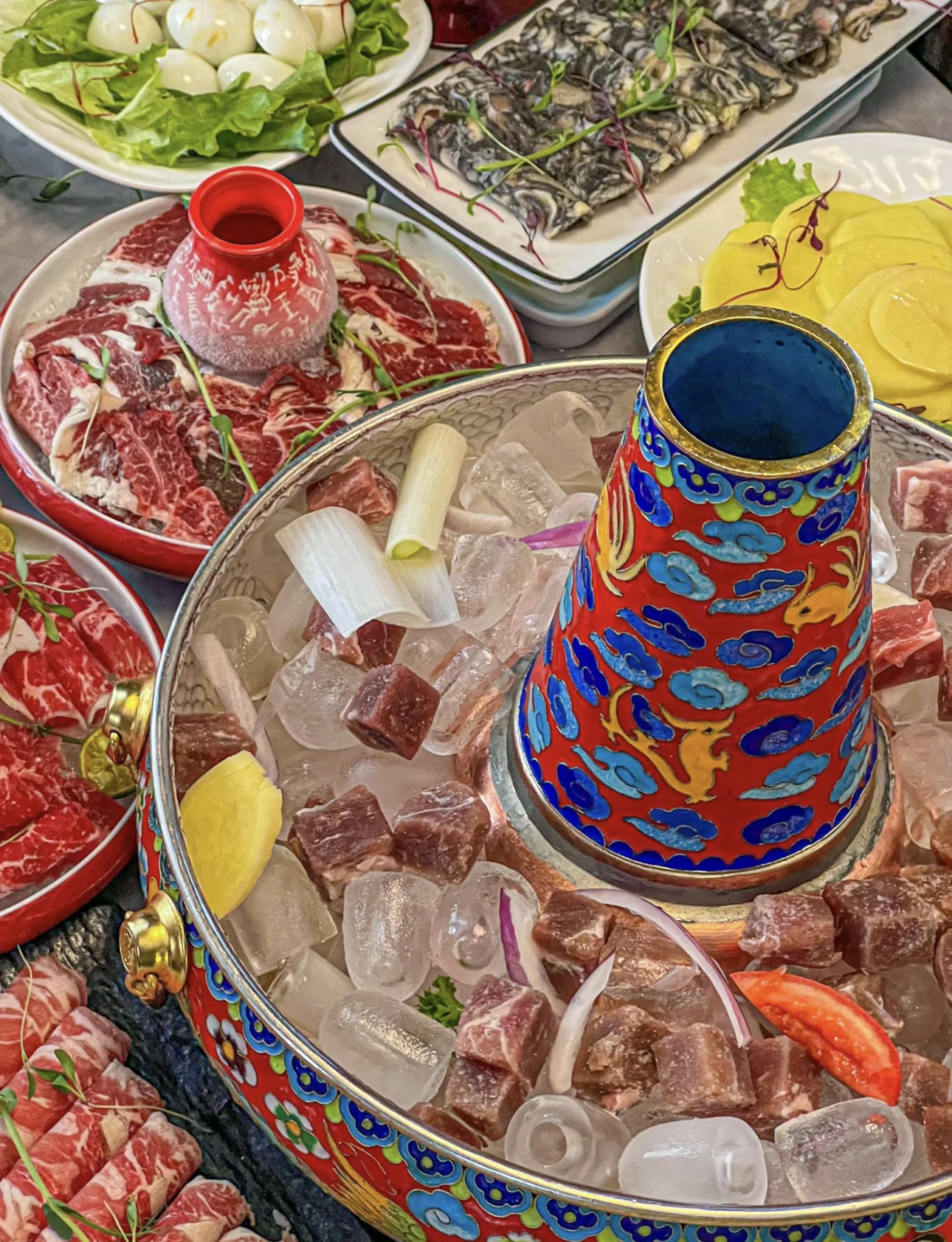 冰煮羊肉火锅，一场冰与火的奇妙邂逅。鲜嫩 配图2