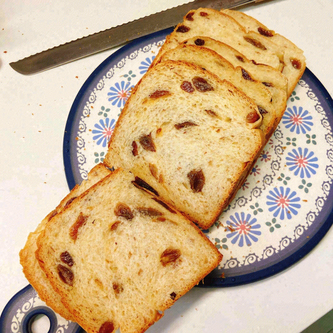 🍞松软又不失嚼劲的经典吐司——🍇提子吐司 配图1