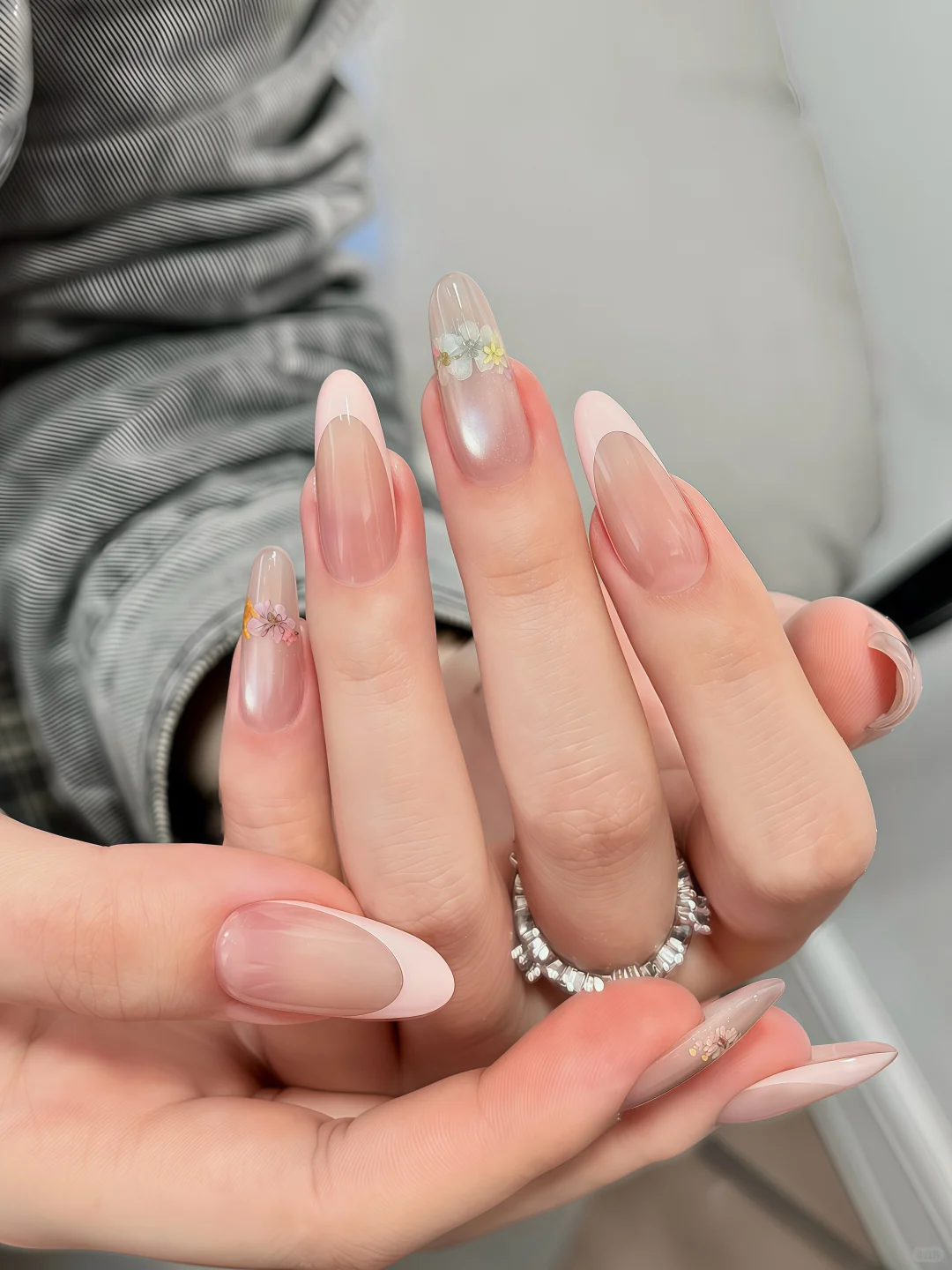 Nails｜春日法式美甲💅 指尖鲜花点亮