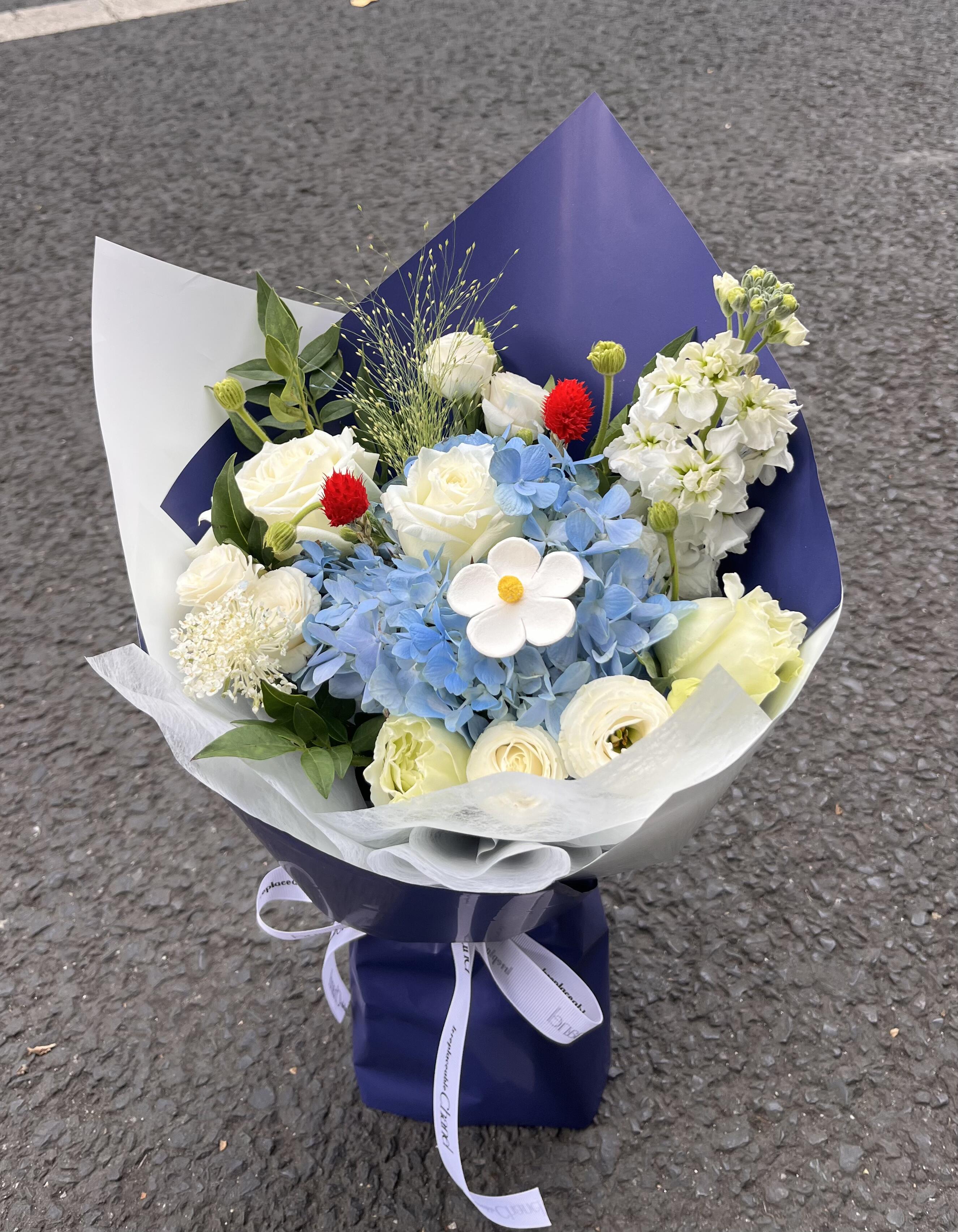 蓝色小花束💐 蓝调的💙浪漫 是我给你的专 配图1