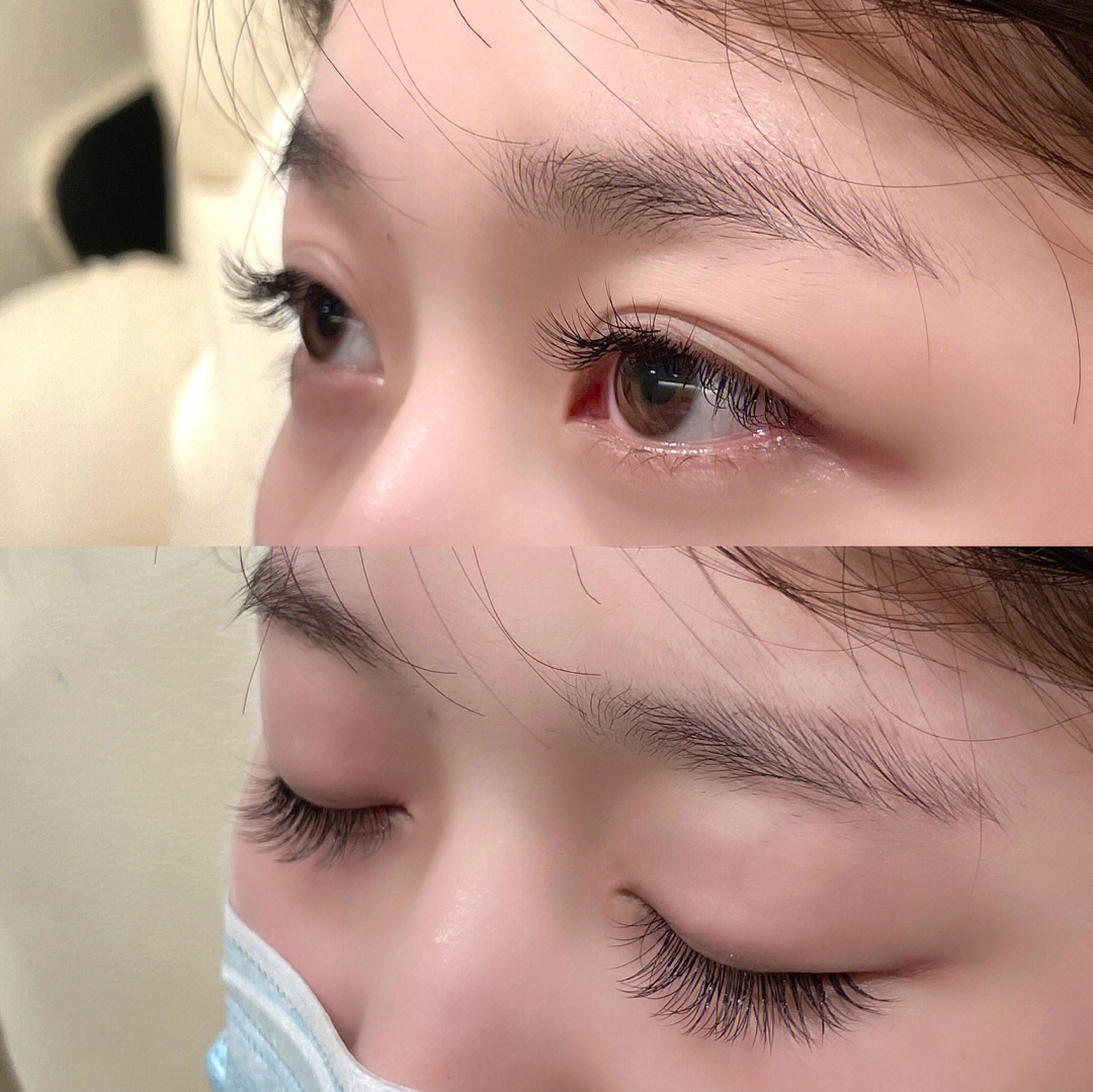 眼睛超美的小姐姐 太适合嫁接美睫了