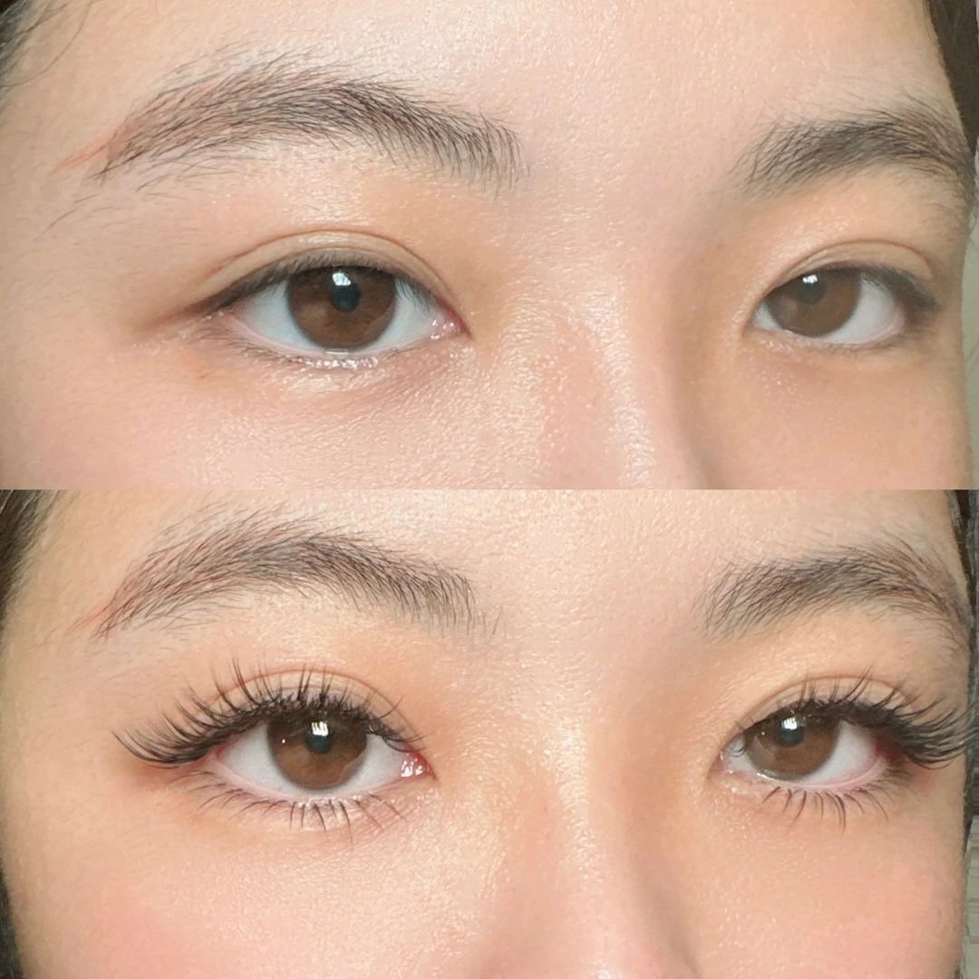 不做美睫不会太丑 但做了美睫一定很惊艳 