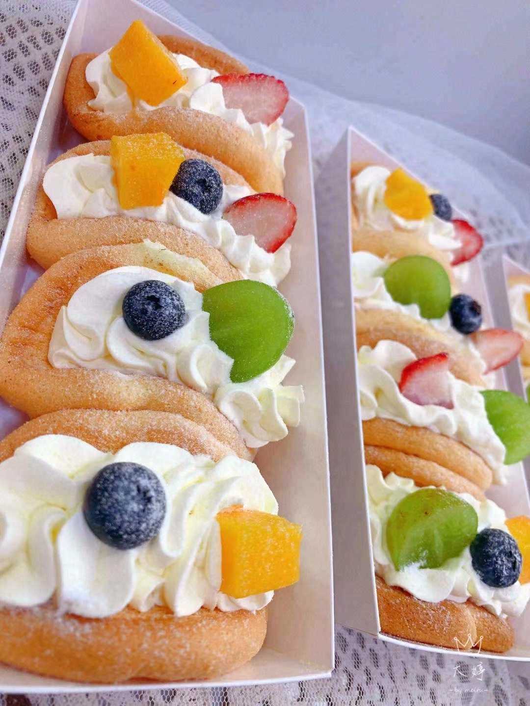 🥭水果抱抱卷一款高颜值的甜品 🍰云朵般柔 配图1