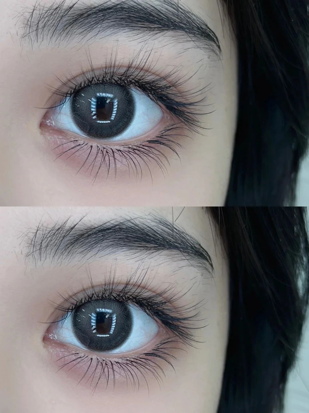 眼睛偏圆的妹子看过来👀 这款美睫超级适合