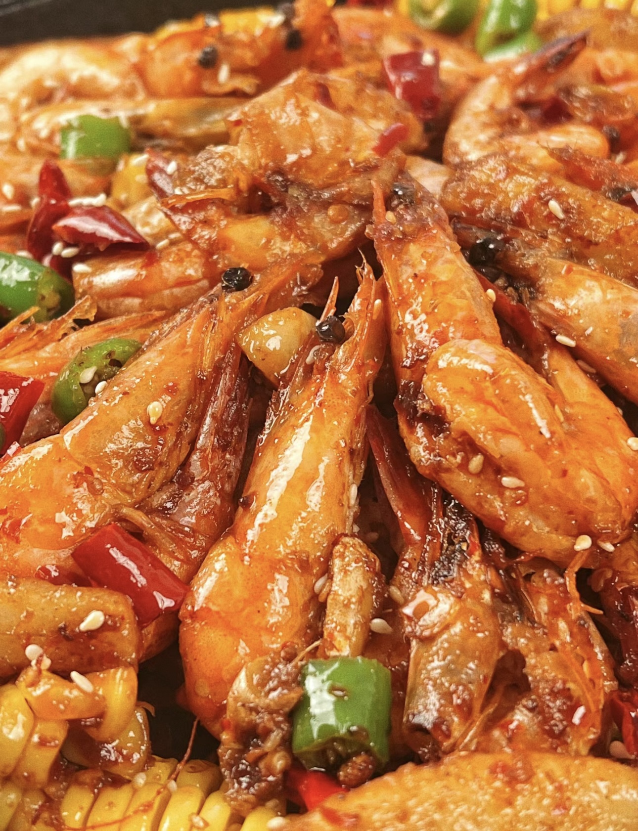 🦐干锅虾，好吃到舔手指😋！ 🍤外酥里嫩的 配图3