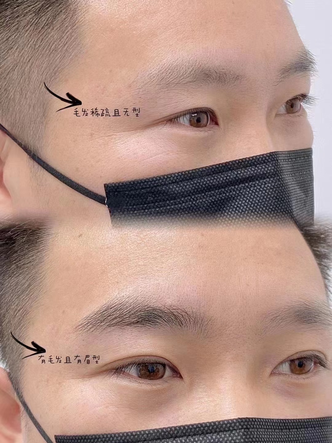 纹眉不是女人的专利 男士眉最重要的就是真