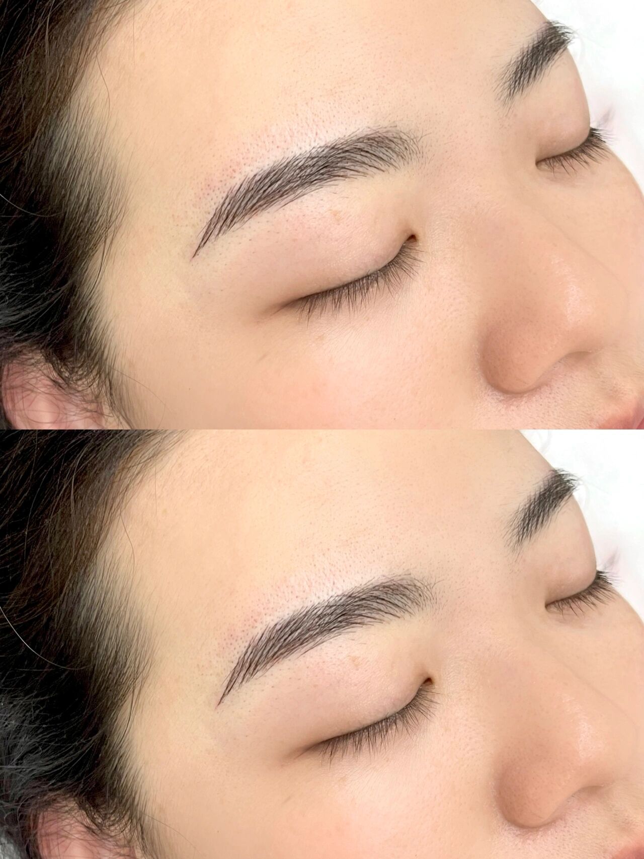摸骨野生眉 用最少的线条勾勒出完整的层次