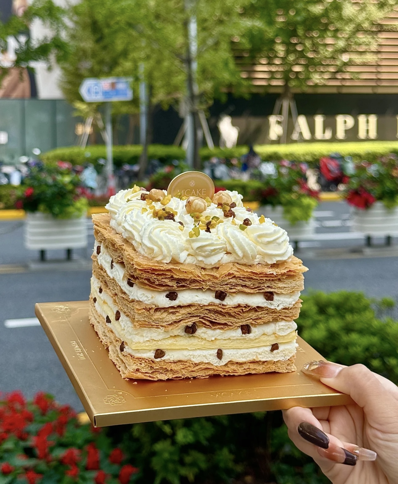 🍰「拿破仑蛋糕，千层魅力，一口尝尽法式风 配图2