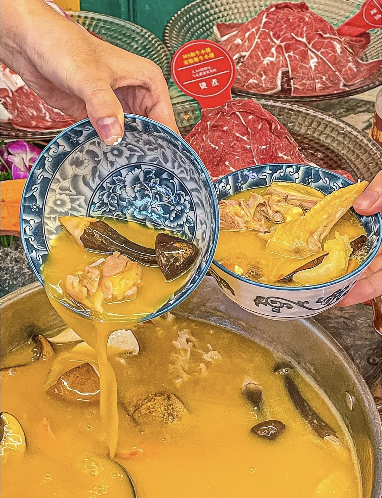 😜宝子们，夏日清爽滋补的花胶鸡火锅来啦😜 配图2