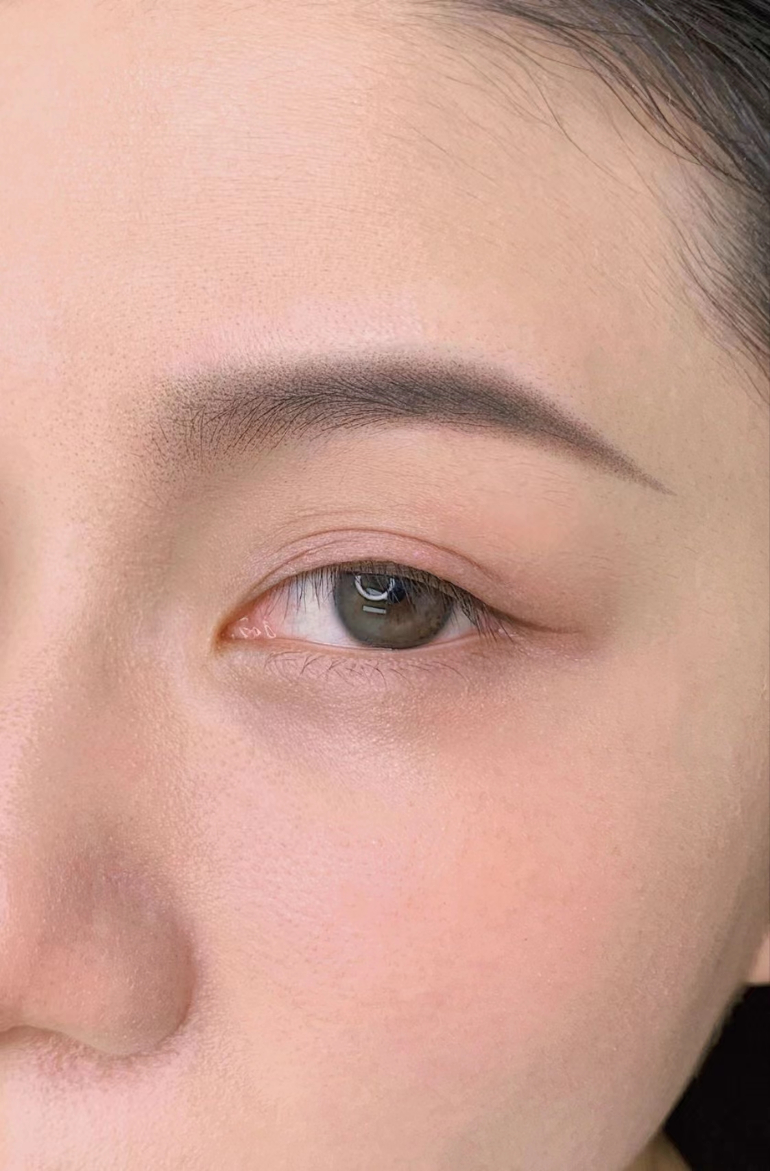 雾眉客照✅ 自然的纹眉关键在于没有框感，