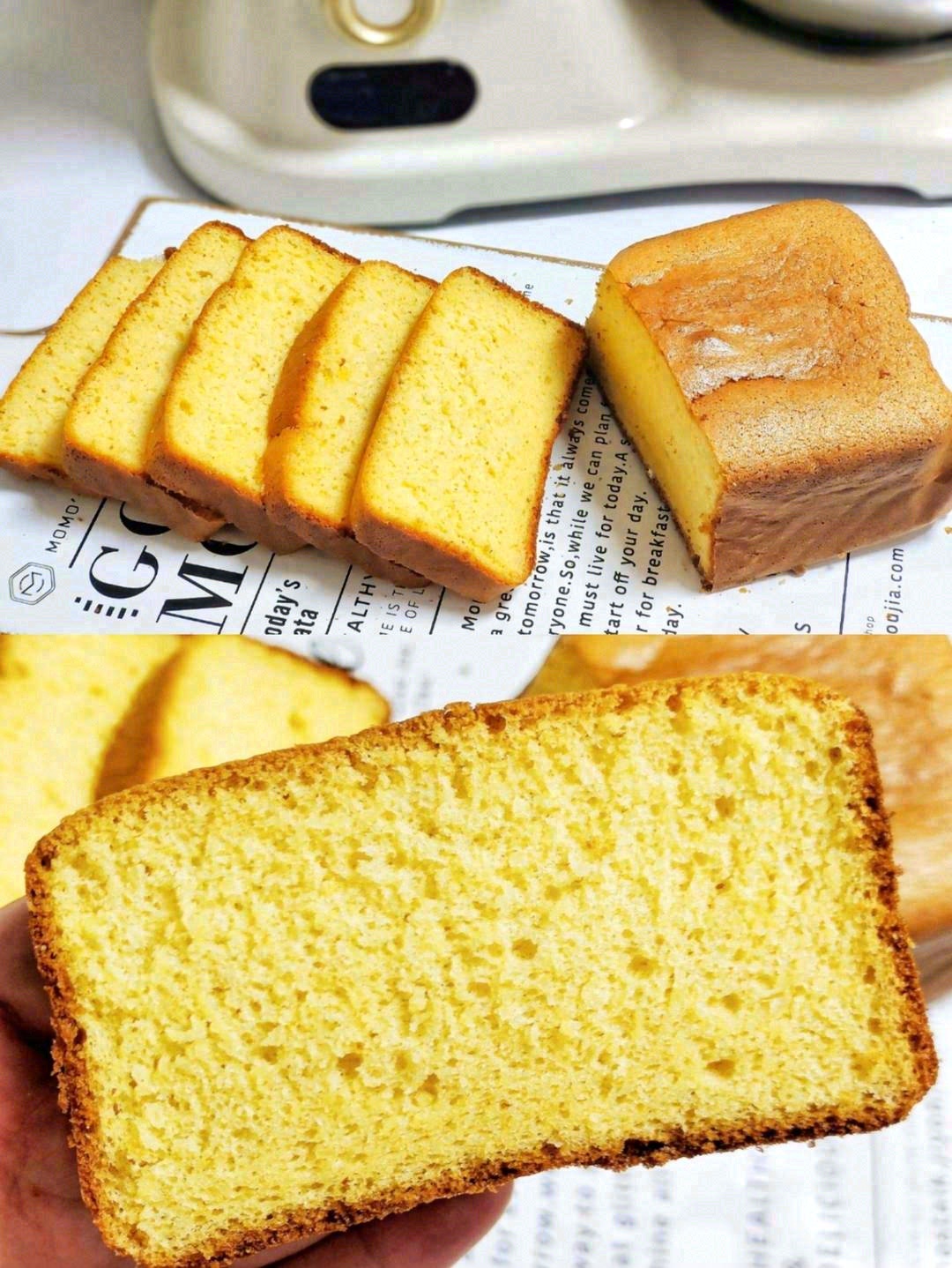 长崎蛋糕🍞 口感绵密，香甜润口😋非常细腻 配图1