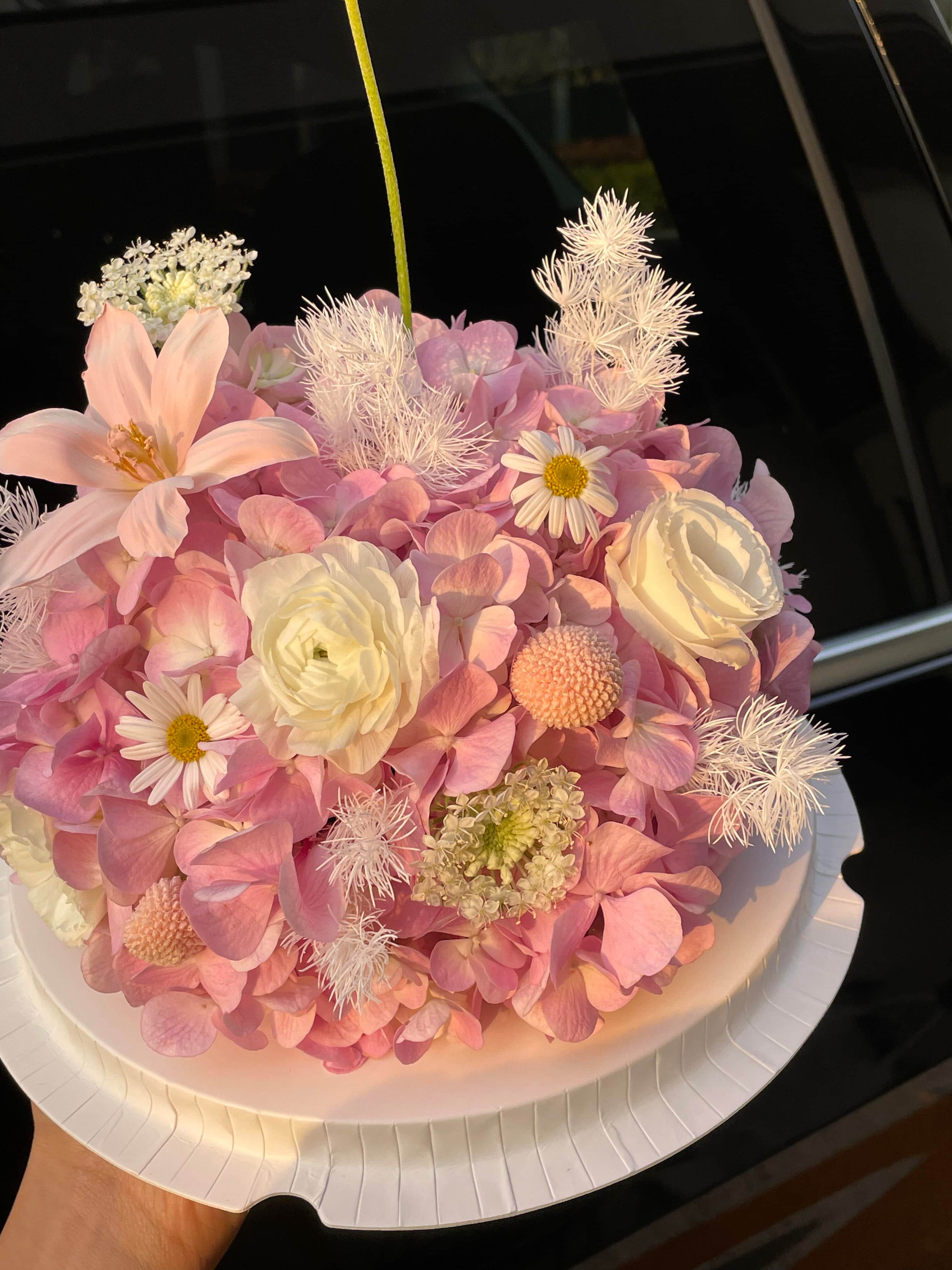 仪式感不必盛大🌷一块鲜花蛋糕就好🍰 甜入 配图3