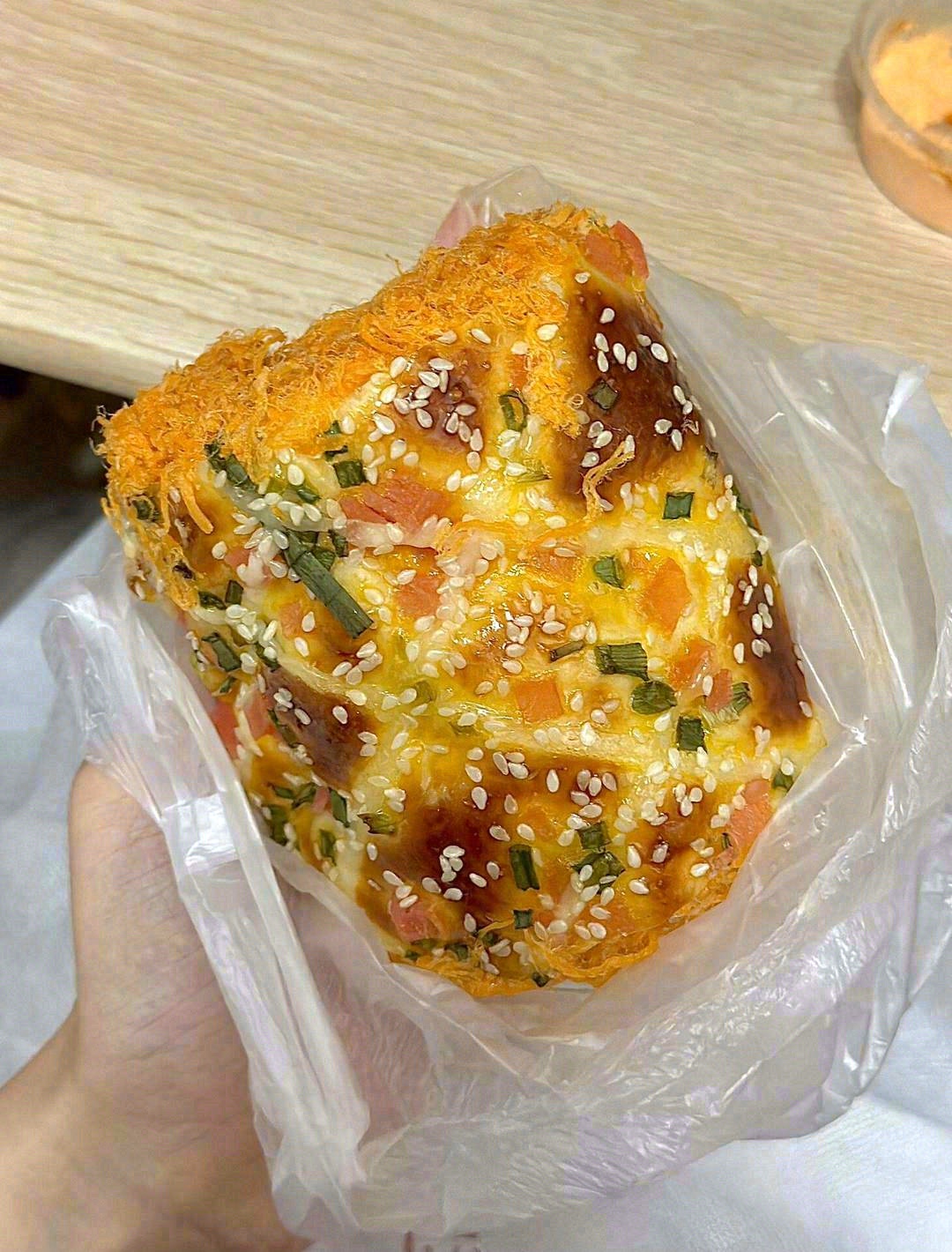 💗心目中最好吃的面包🍞 面包皮烤的很酥软 配图1