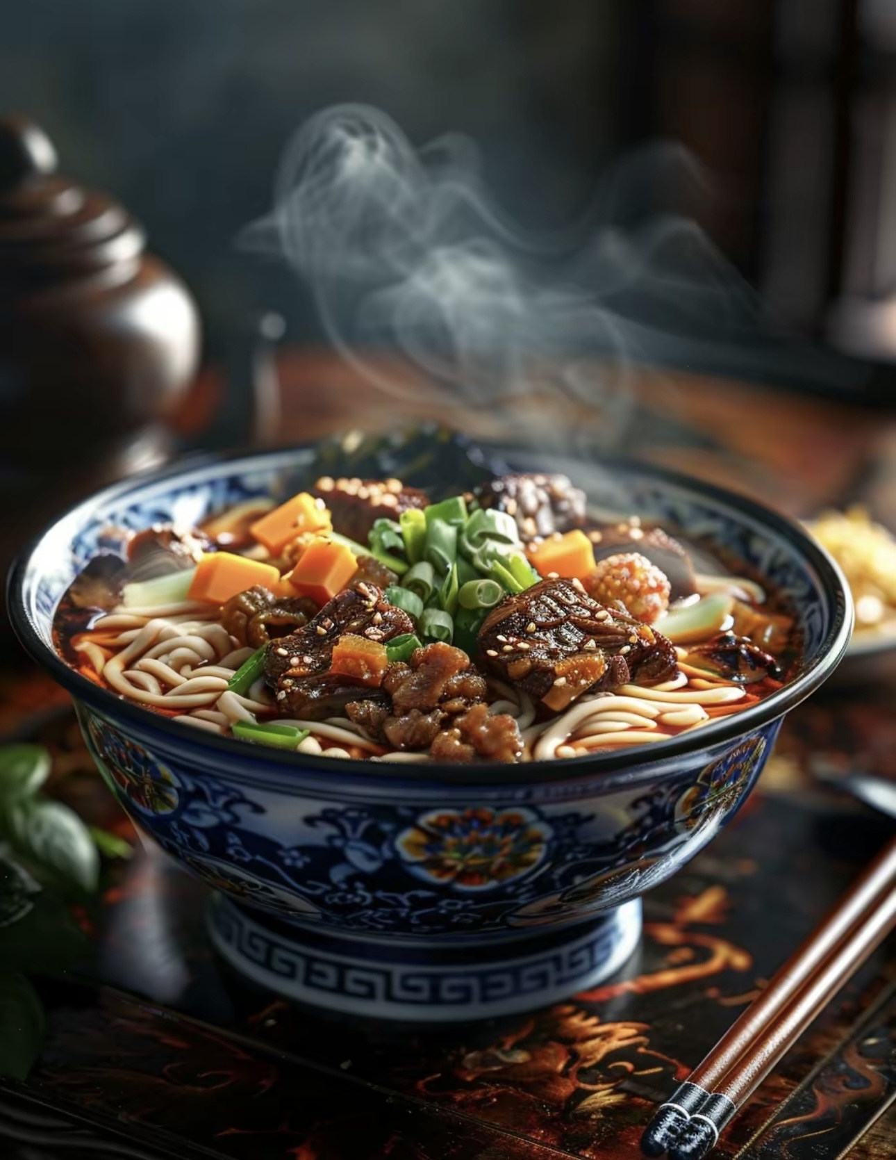 简单的生活，如诗般美好！ 早起一碗红烧牛 配图2